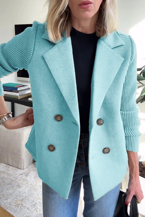 Allison - Elegant Knit Blazer