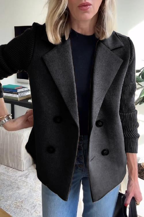 Allison - Elegant Knit Blazer